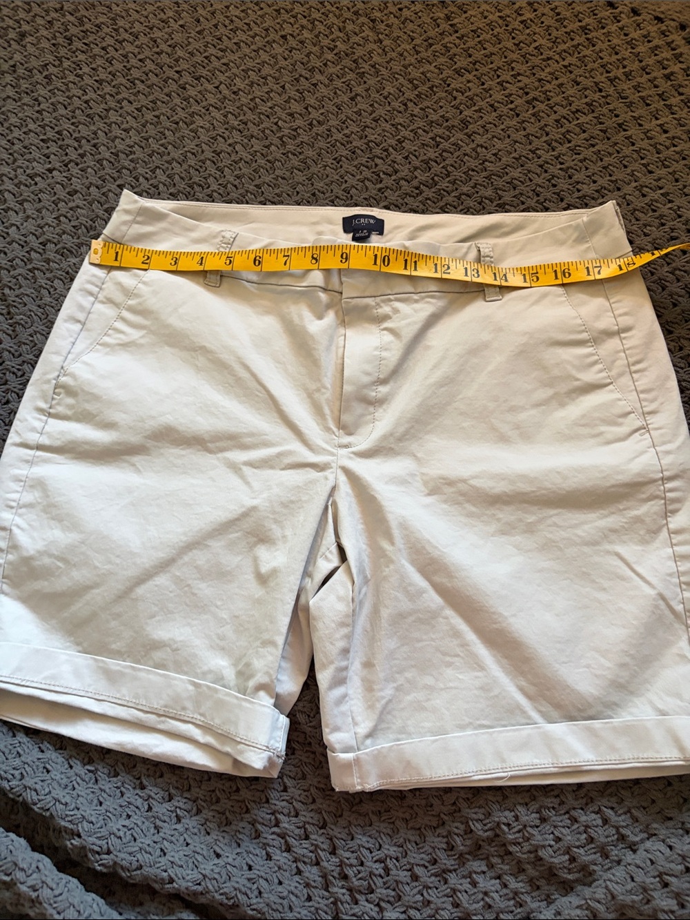J. Crew Light grey Women’s Cotton Shorts